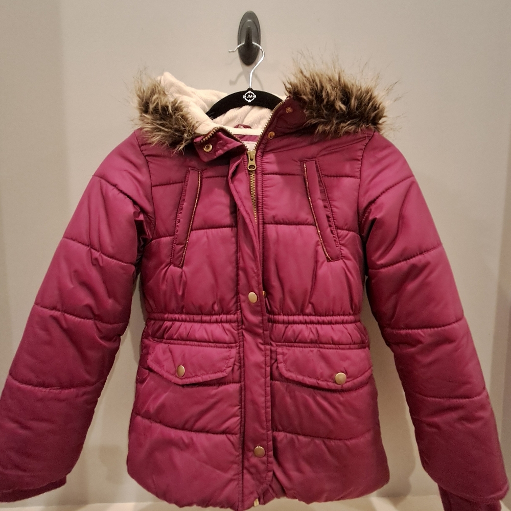 Carter's Kids Puffer Jacket - Purple